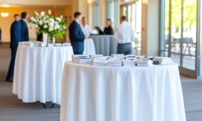 Vecteezy Conference Event Registration Tables With Information Cards 70072980 400x240